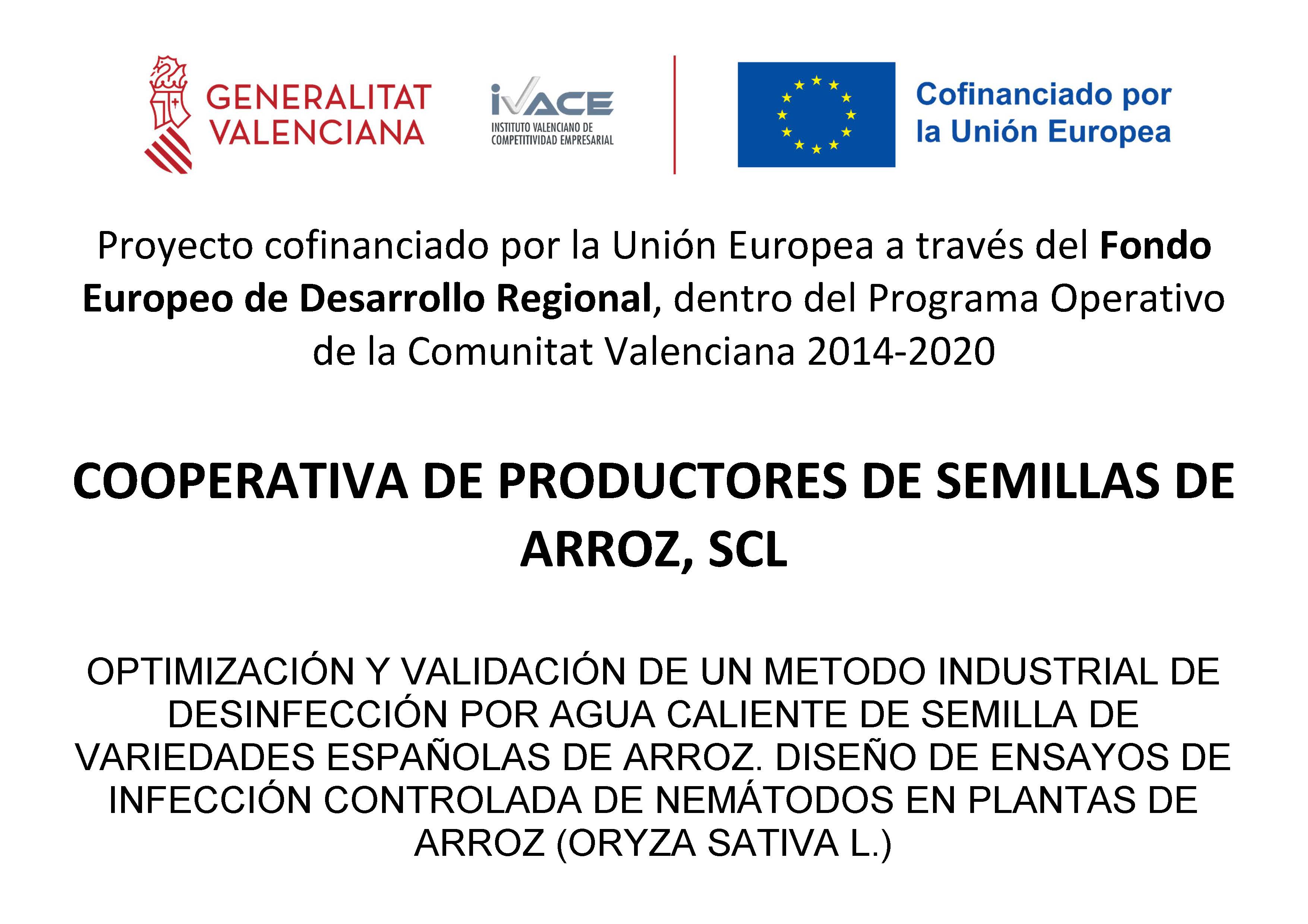 Fondo Europeo de Desarrollo Regional Fondo Europeo de Desarrollo Regional